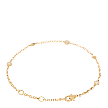 David Yurman 18K Yellow Gold Diamond Petite Modern Renaissance Bracelet 2 of 3