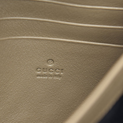 Gucci Velvet Matelasse GG Marmont Chain Wallet Taupe 6 of 11