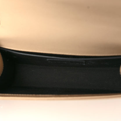 Saint Laurent Grain De Poudre Small Monogram Kate Satchel Dark Beige 5 of 14