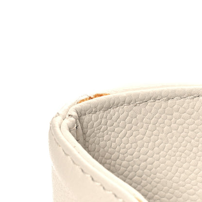 Chanel Caviar Quilted Grand Shopping Tote GST White 17 of 19