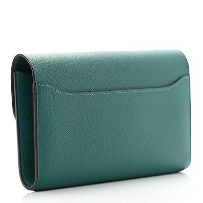 Hermes Epsom Constance Long Wallet Malachite 3 of 7
