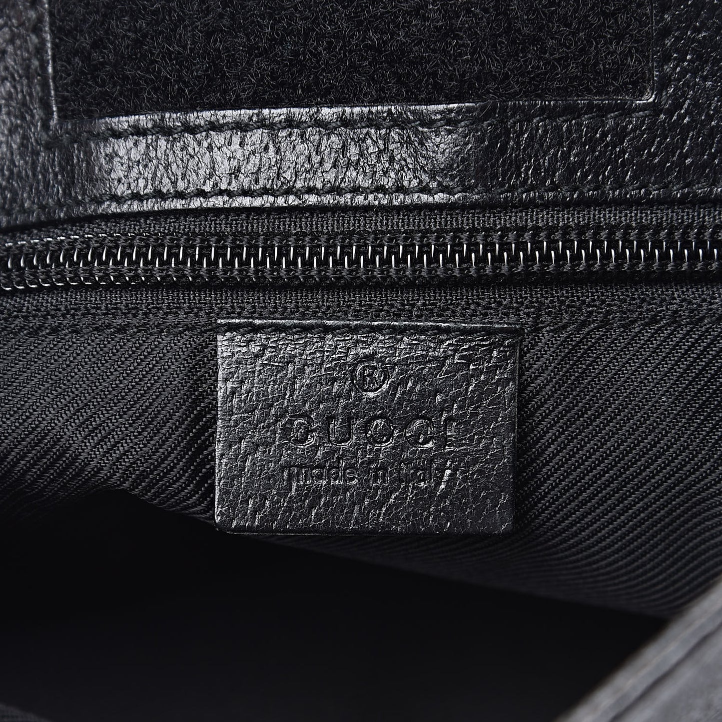 GG Monogram Messenger Crossbody Bag Black