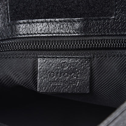 Gucci GG Monogram Messenger Crossbody Bag Black 6 of 12