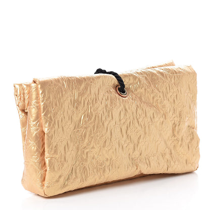 Louis Vuitton Jacquard Quilted Monogram Limelight African Queen Clutch Masai 3 of 8