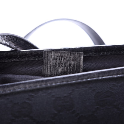 Gucci Monogram Bamboo Bullet Bag Black 7 of 9