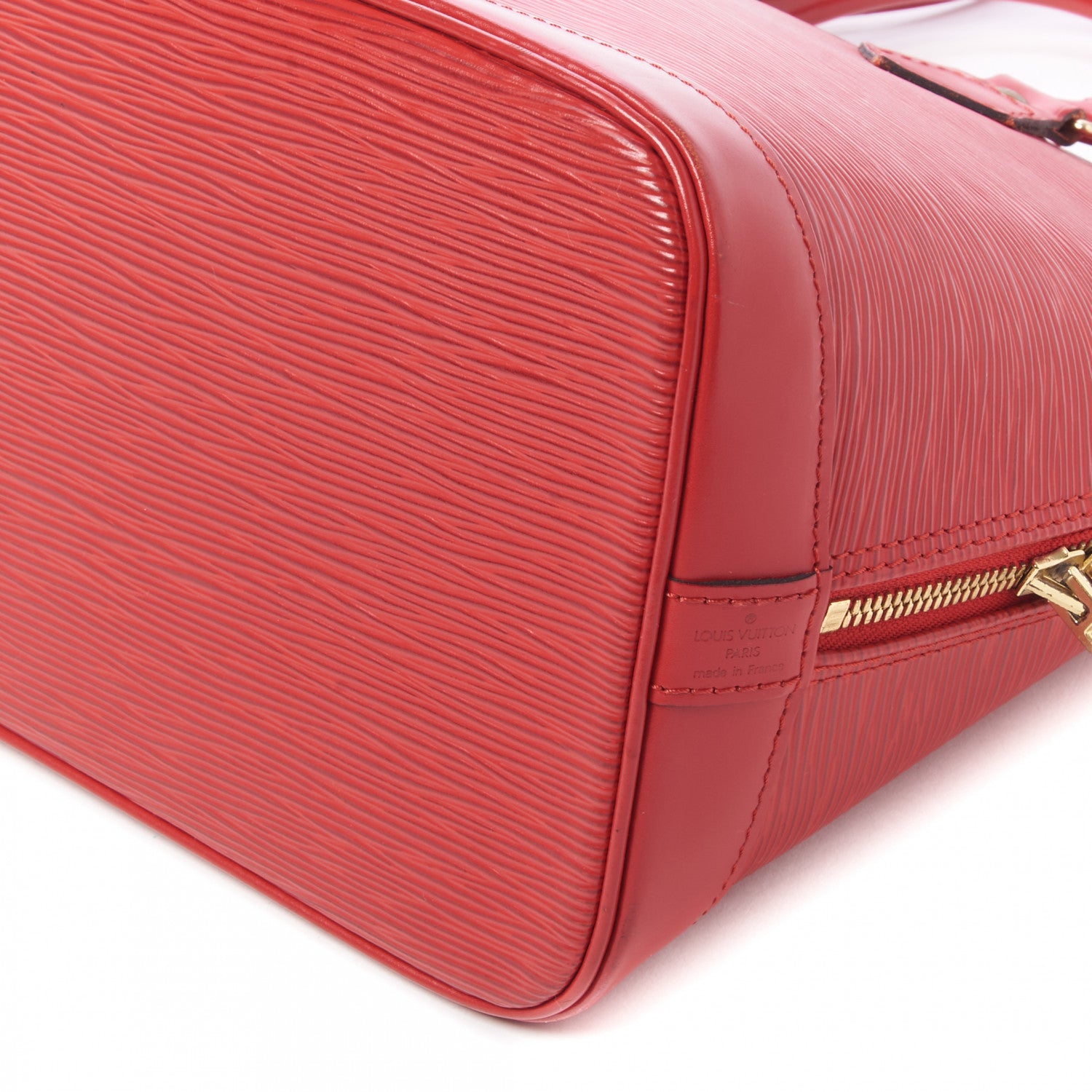 Louis Vuitton Epi Alma PM Castillan Red 4 of 9