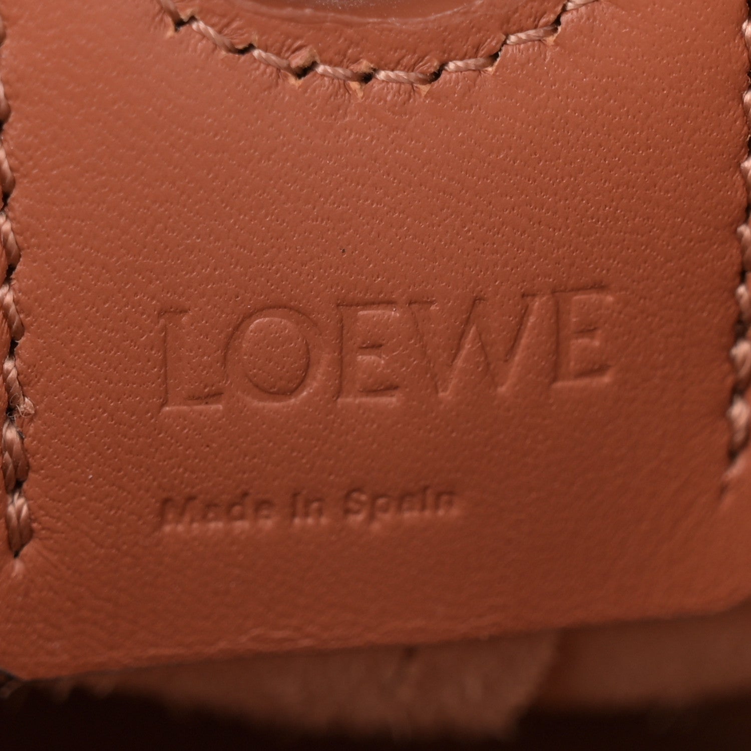 Loewe Calfskin Mini Balloon Bucket Bag Tan 6 of 11