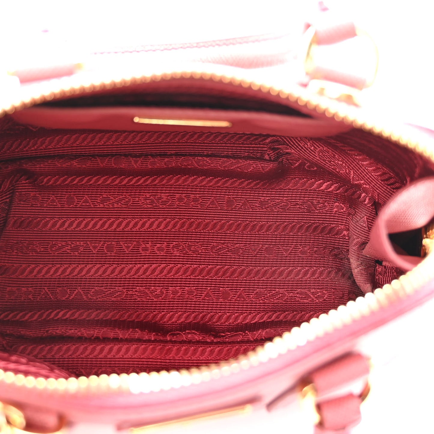 Saffiano Lux Mini Promenade Tote Peonia