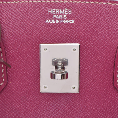 Hermes Epsom Birkin 35 Tosca Rose Tyrien 9 of 31