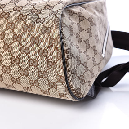 Gucci Monogram Travel Backpack Dark Brown 11 of 11