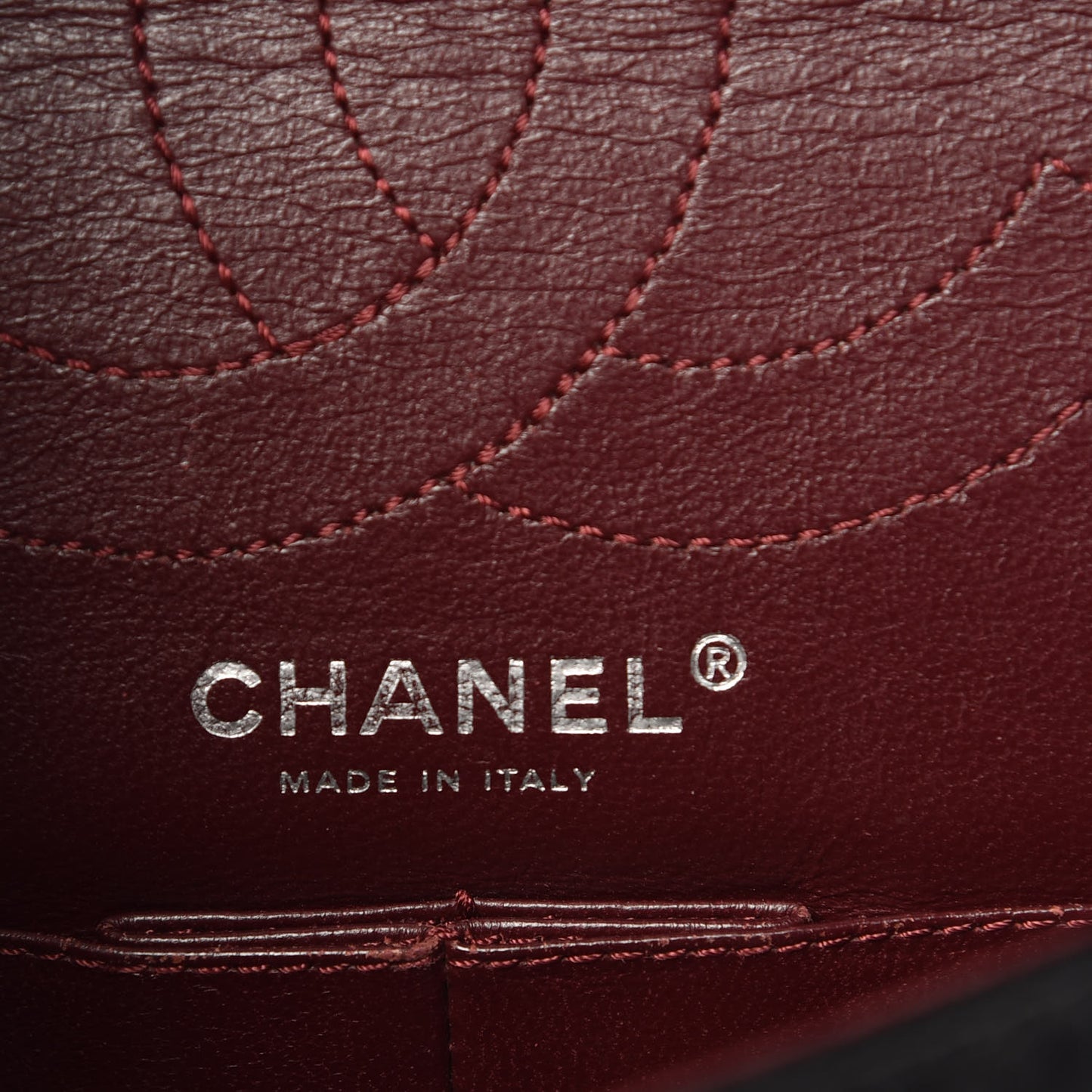 Aged Calfskin Quilted 2.55 Reissue 225 Flap Black
