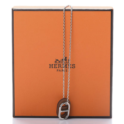 Hermes Swift O'Maillon Pendant Necklace Gold 6 of 6