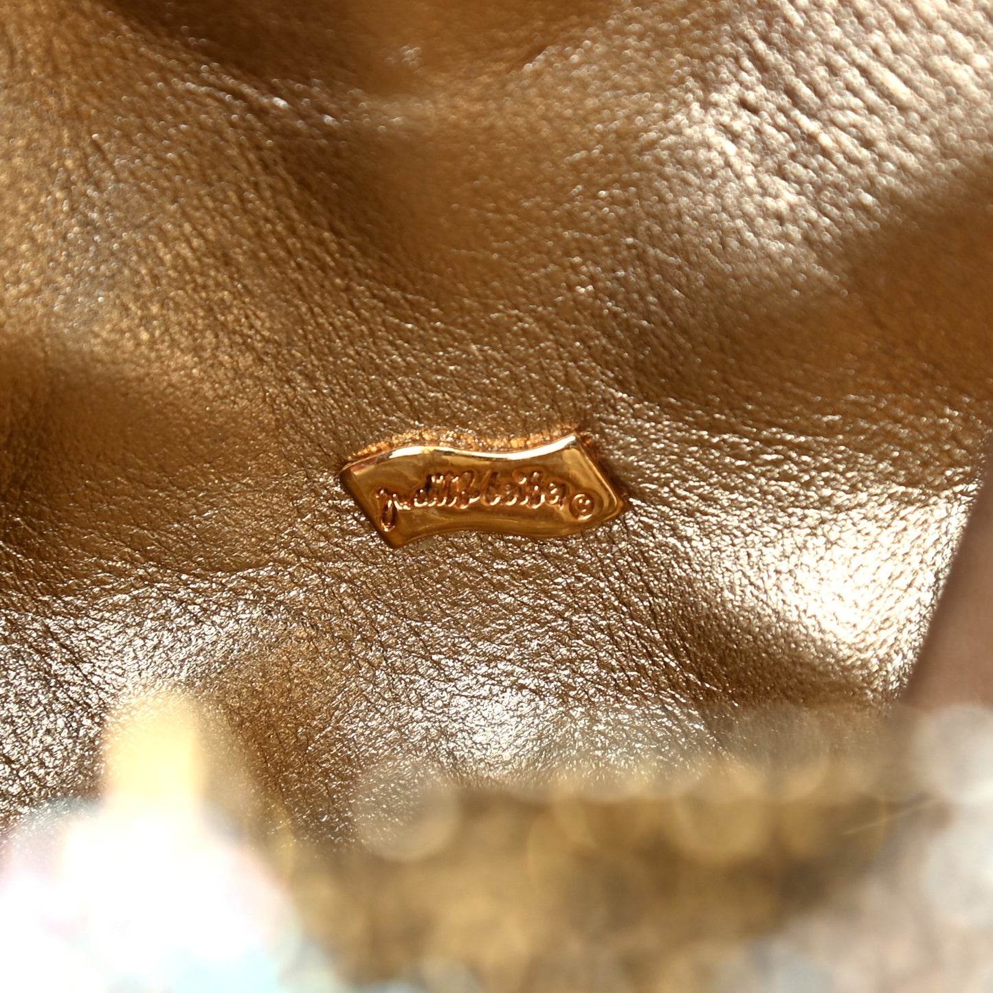 Crystal Snow Flake Minaudiere Chain Clutch Multicolor