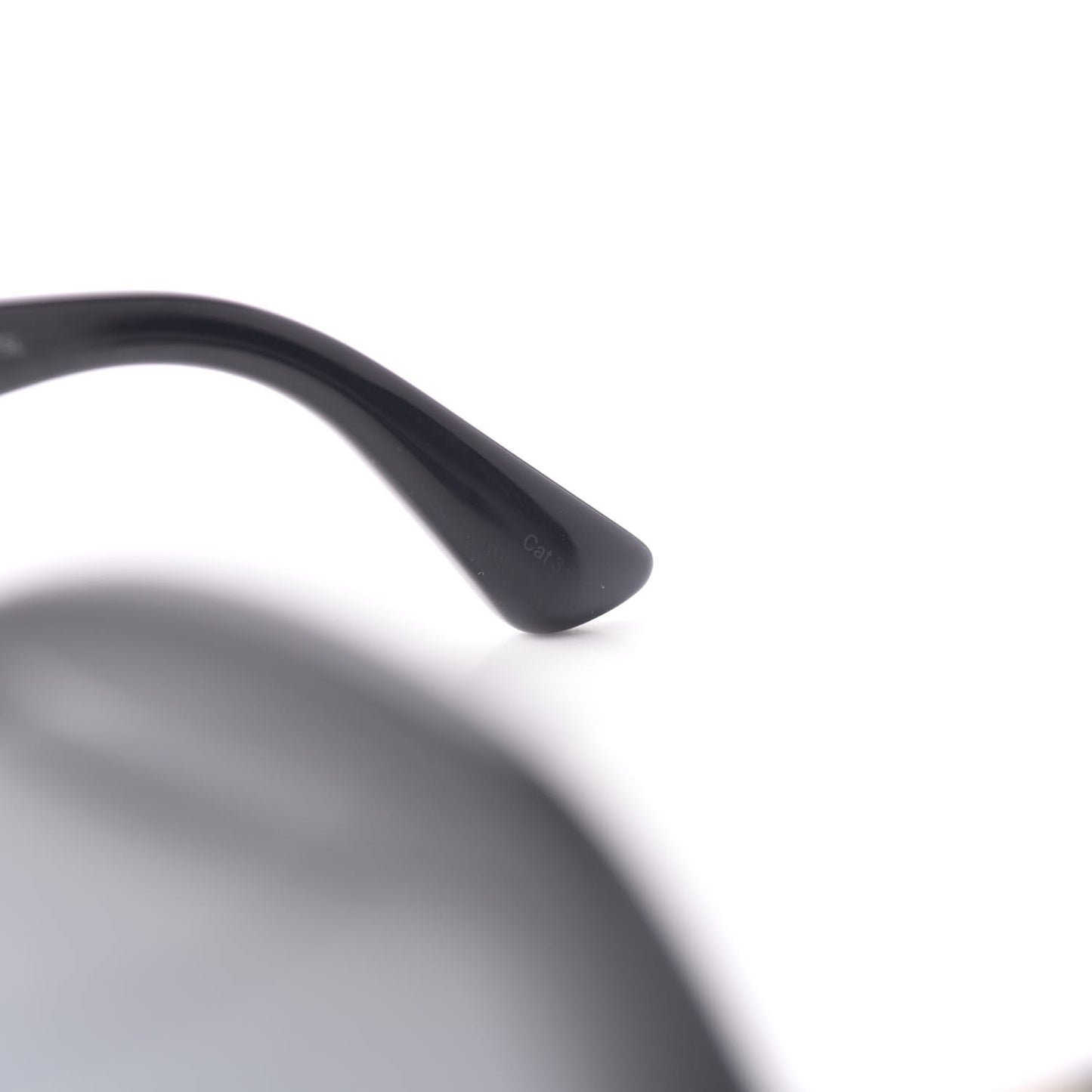 Acetate Round GG Sunglasses GG0319S Black