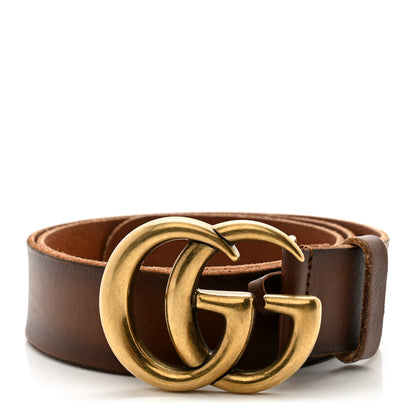 Gucci Faded Calfskin Double G 40mm Belt 85 34 Cuir 1 of 7