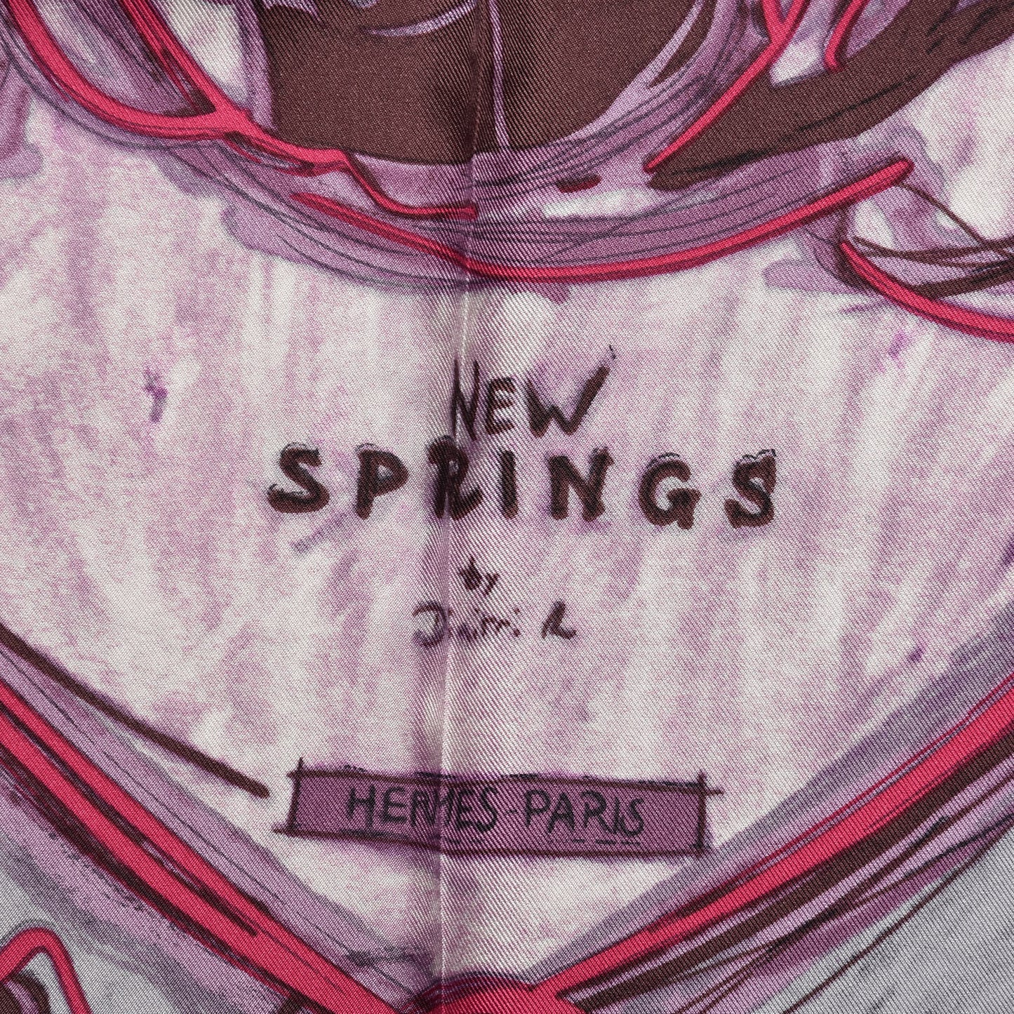 Silk New Springs Scarf 90