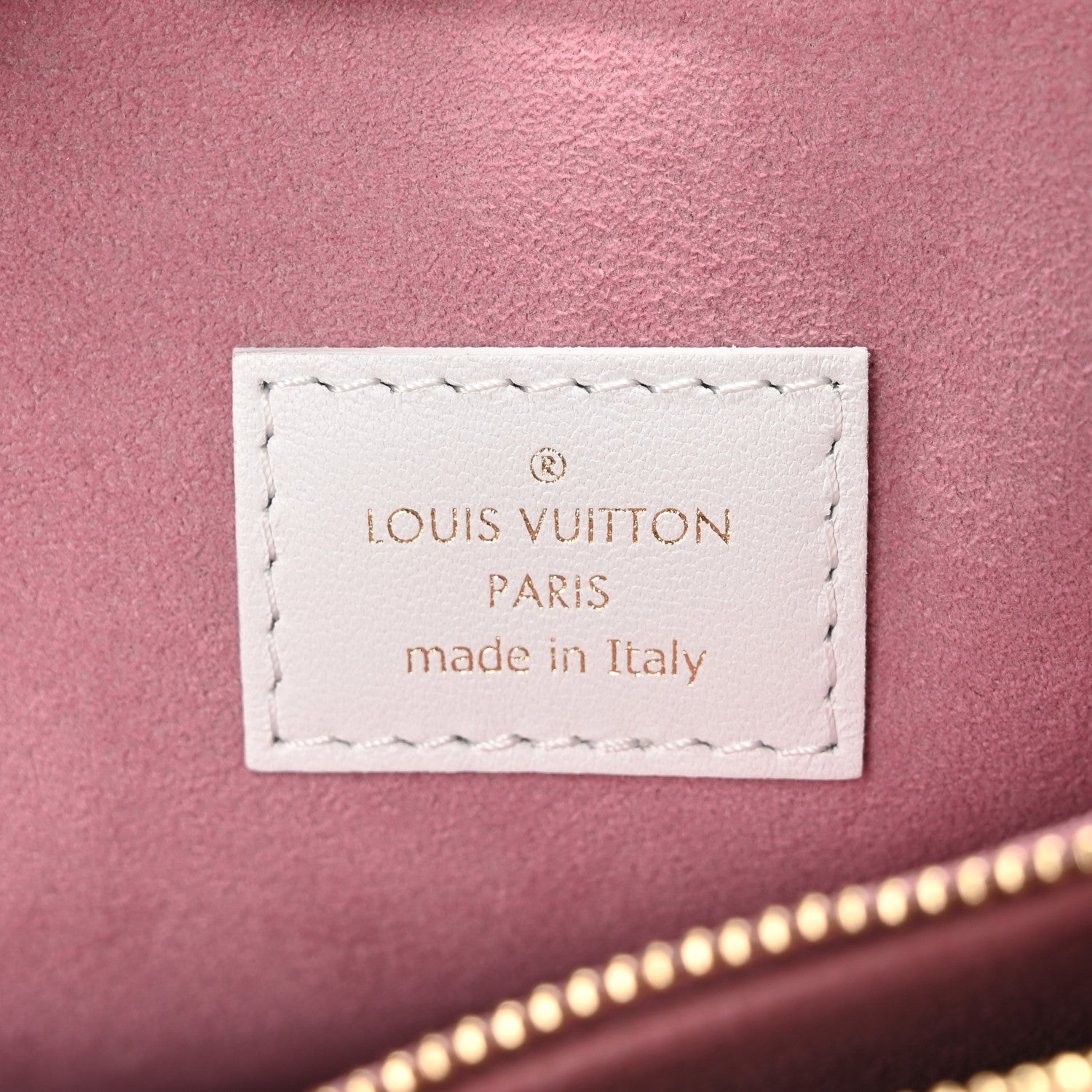Louis Vuitton Lambskin Embossed Monogram LV Garden Coussin PM Cream 6 of 9