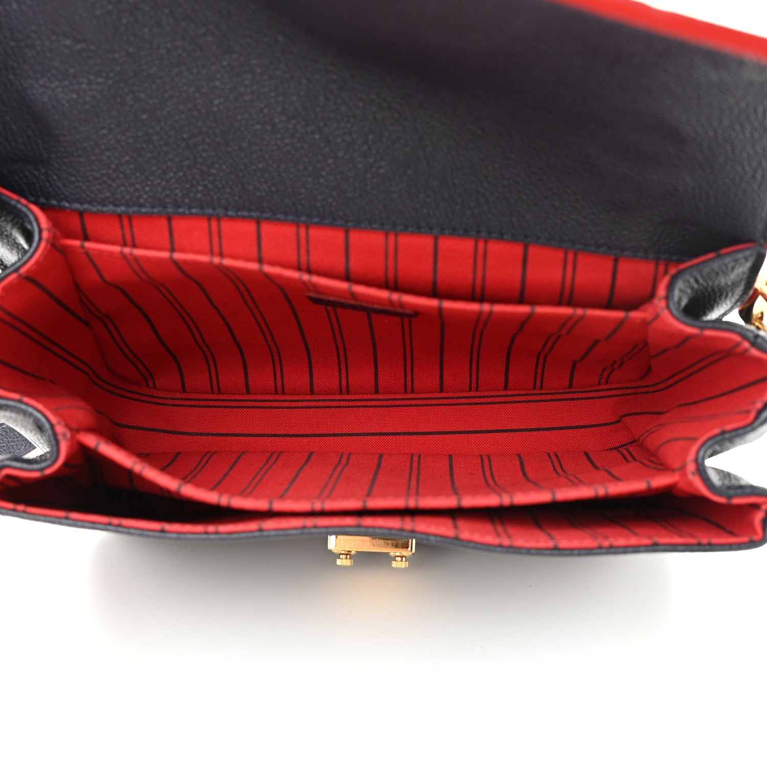 Louis Vuitton Empreinte Pochette Metis Marine Rouge 5 of 18