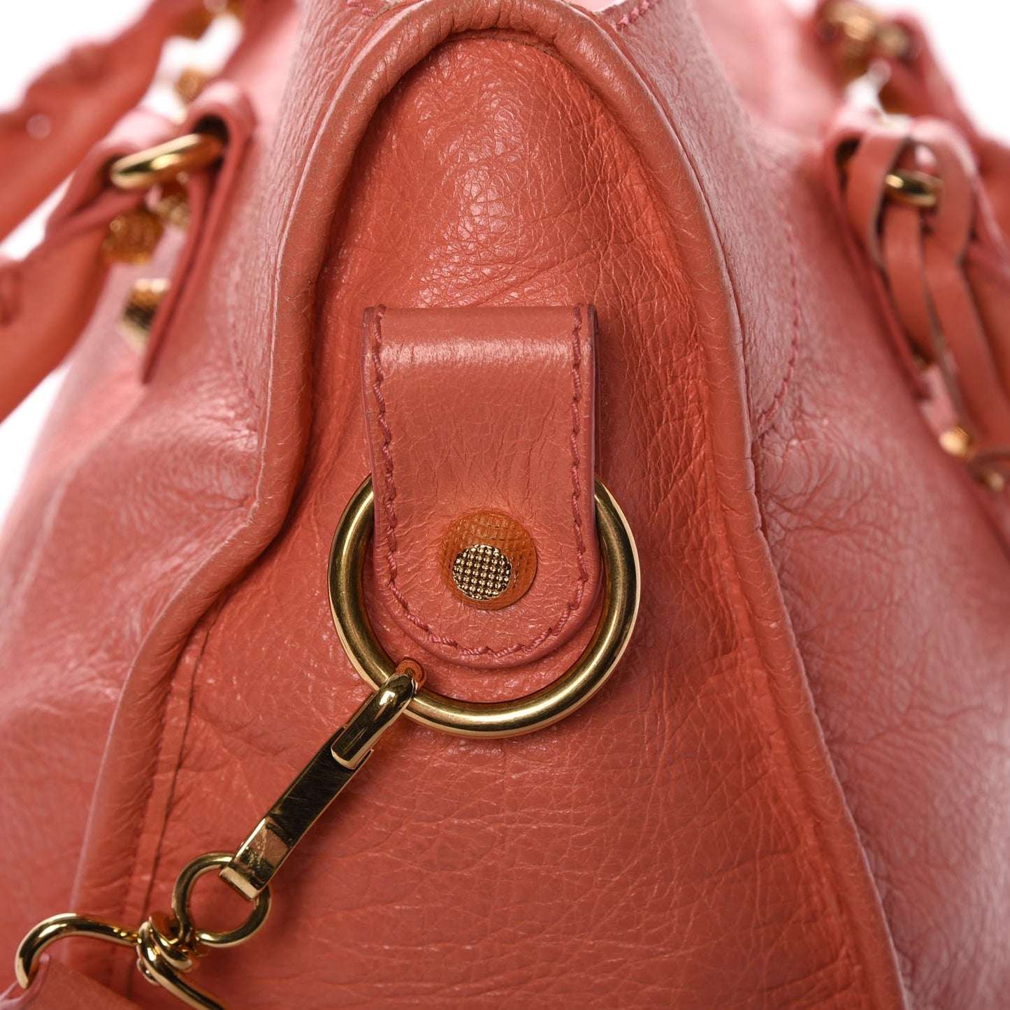 Agneau Giant 12 Gold Hardware City Rose Azalee Rose Jaipur