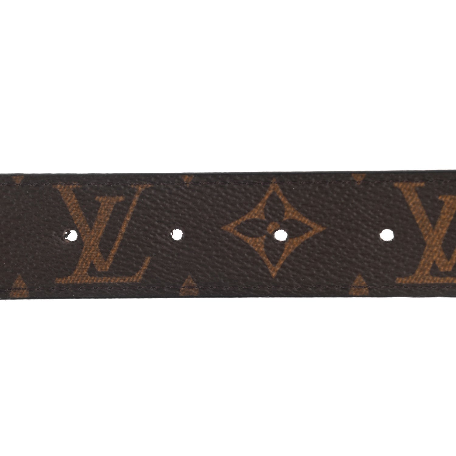 Louis Vuitton Calfskin Monogram 30mm LV Initiales Reversible Belt 85 34 Black 4 of 7