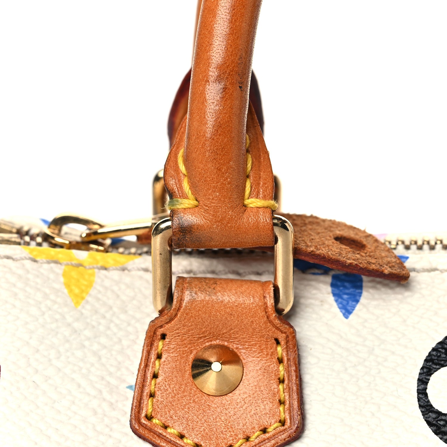 Louis Vuitton Monogram Multicolor Mini Sac HL Speedy White 10 of 13