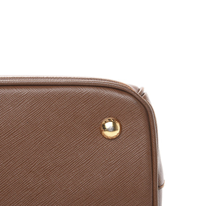 Prada Saffiano Lux Medium Tote Palissandro 9 of 10