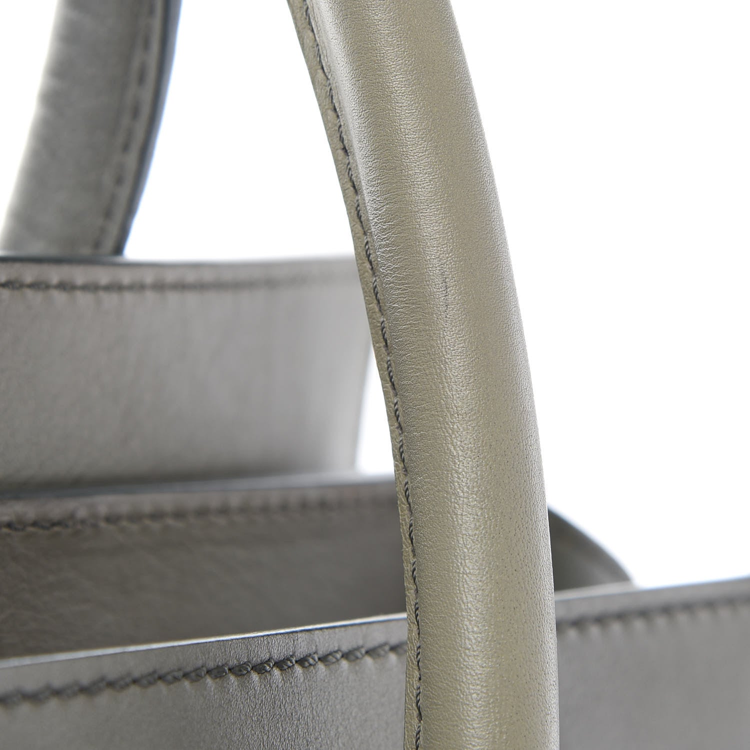 Celine Smooth Calfskin Mini Luggage Grey 9 of 9