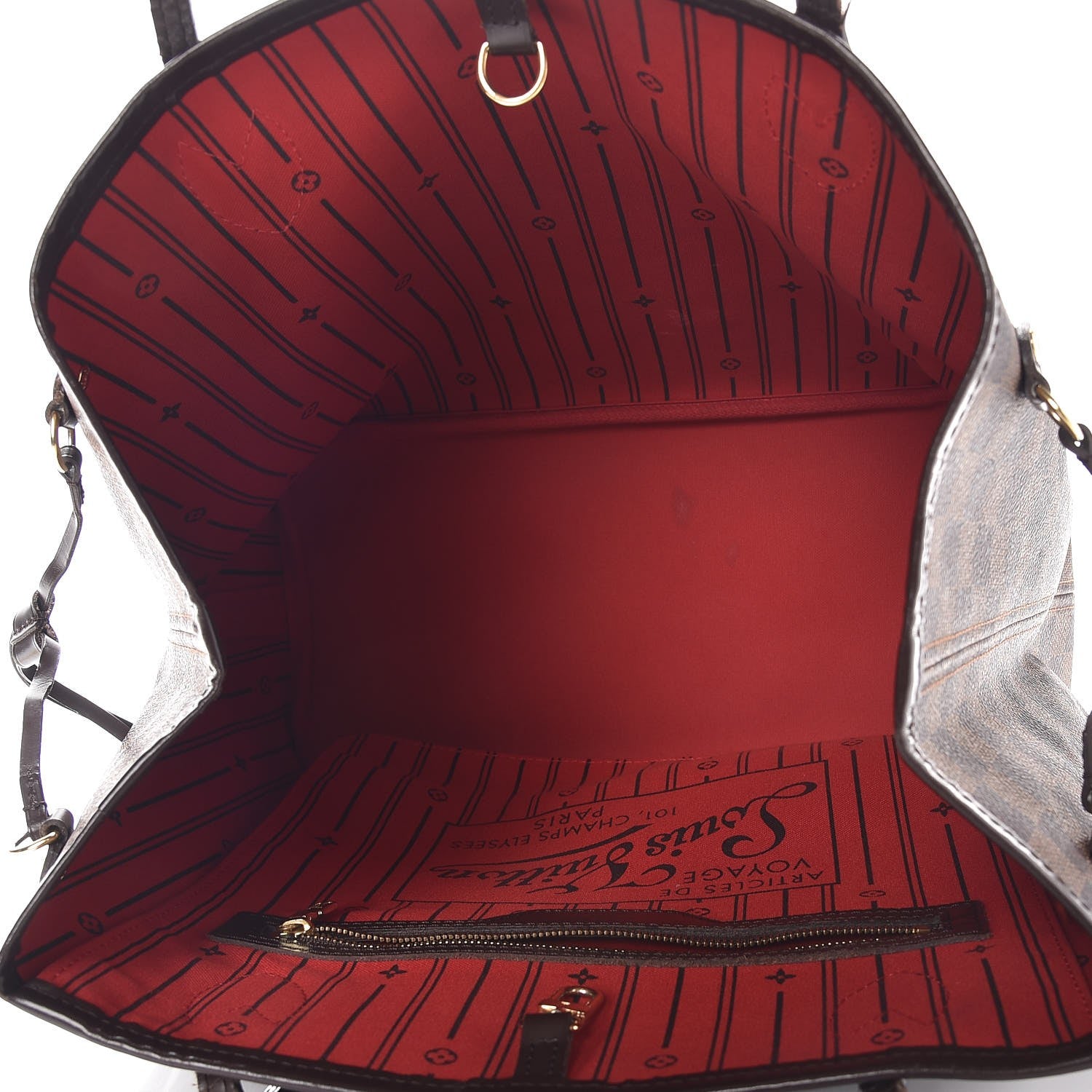 Louis Vuitton Damier Ebene Neverfull MM 5 of 17