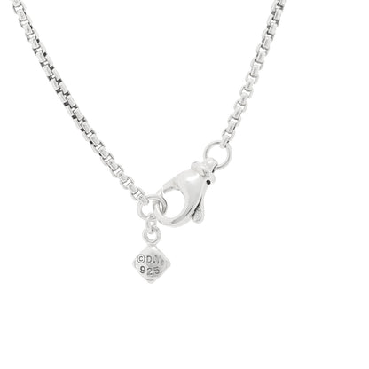 David Yurman Sterling Silver 14K Yellow Gold X Cross Necklace 5 of 6