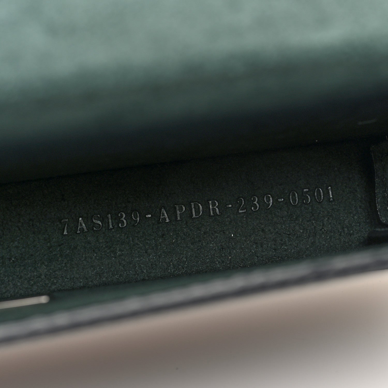 Fendi Vitello Cher Baguette Soft Trunk Phone Pouch Black 7 of 10