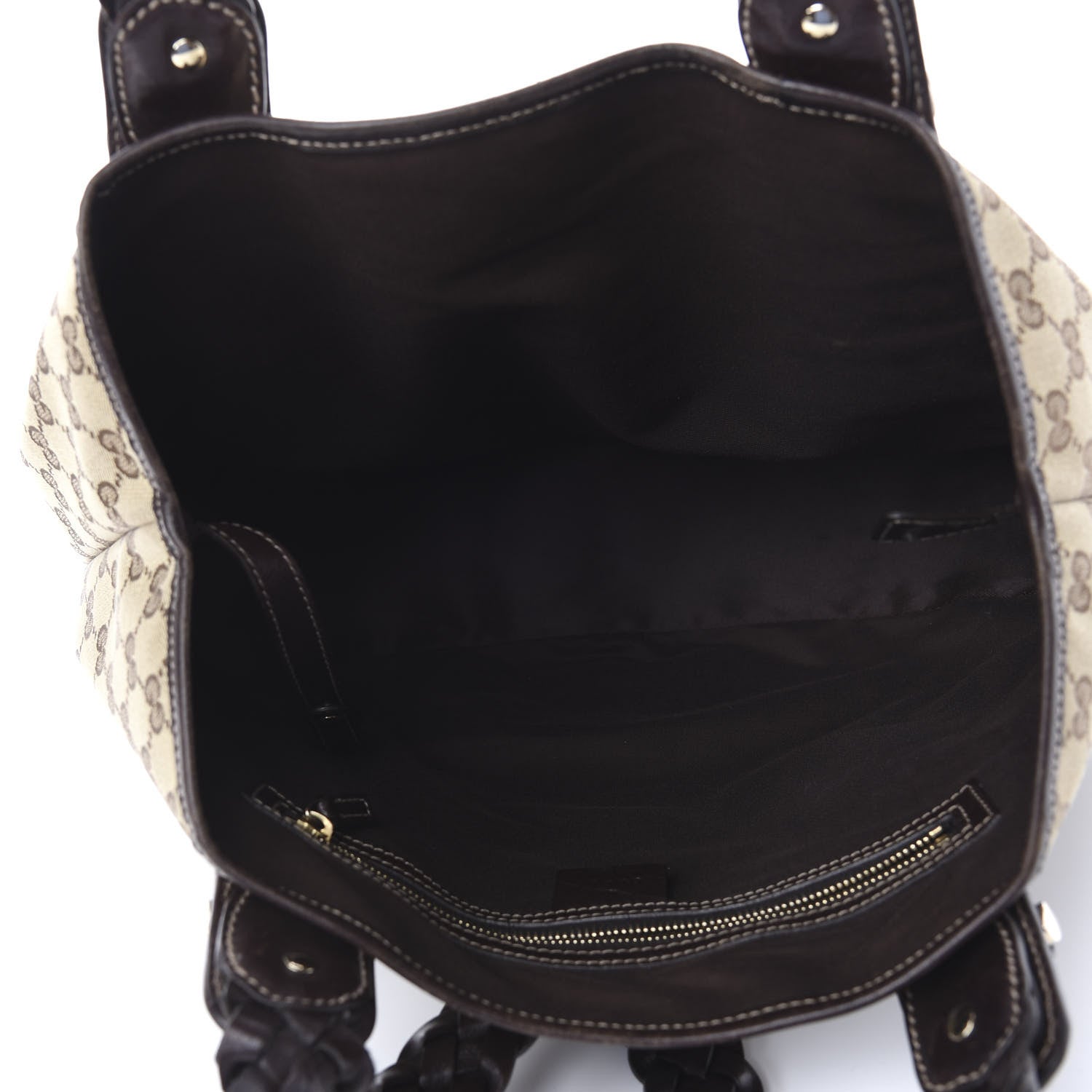Gucci Monogram Small Pelham Shoulder Bag Dark Brown 5 of 14