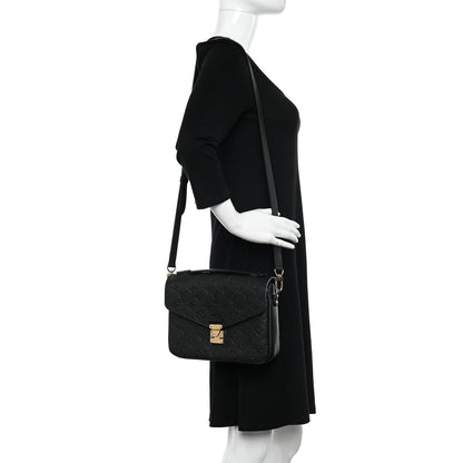 Louis Vuitton Empreinte Pochette Metis Black 2 of 9