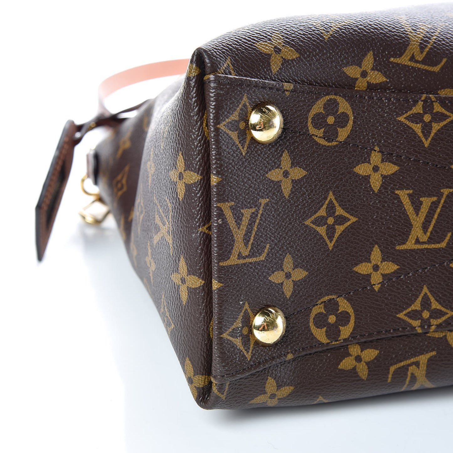 Monogram V Tote MM Black
