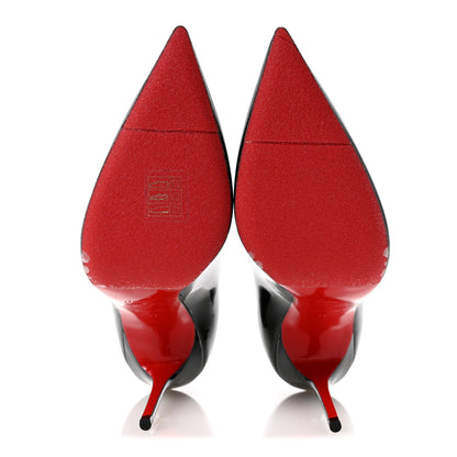 Christian Louboutin Patent Decollete 554 100 Pumps 39 Black 6 of 10