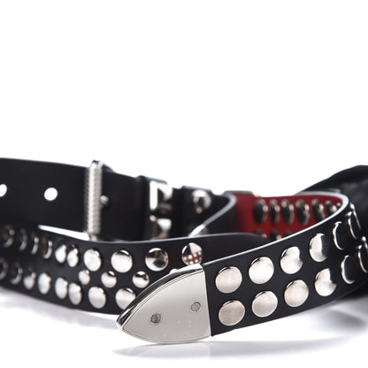 Prada Tessuto Nylon Studded New Vela Hobo Black Fuoco 11 of 12