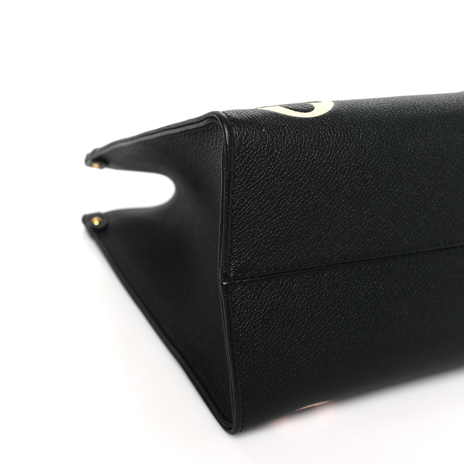 Louis Vuitton Empreinte Monogram Giant Onthego MM Black Beige 7 of 9