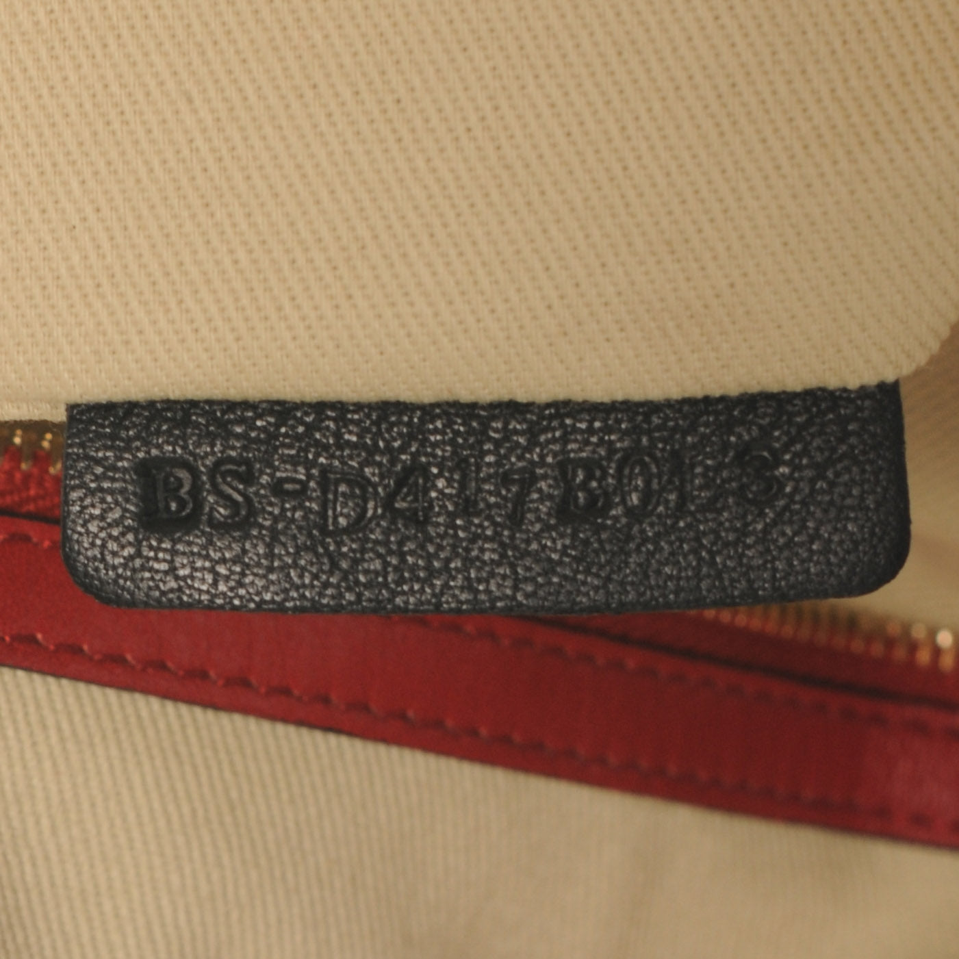 Leather Rockstud Dome Shopper Red