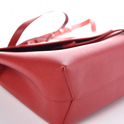 Mansur Gavriel Saffiano Mini Lady Bag Flamma 8 of 11