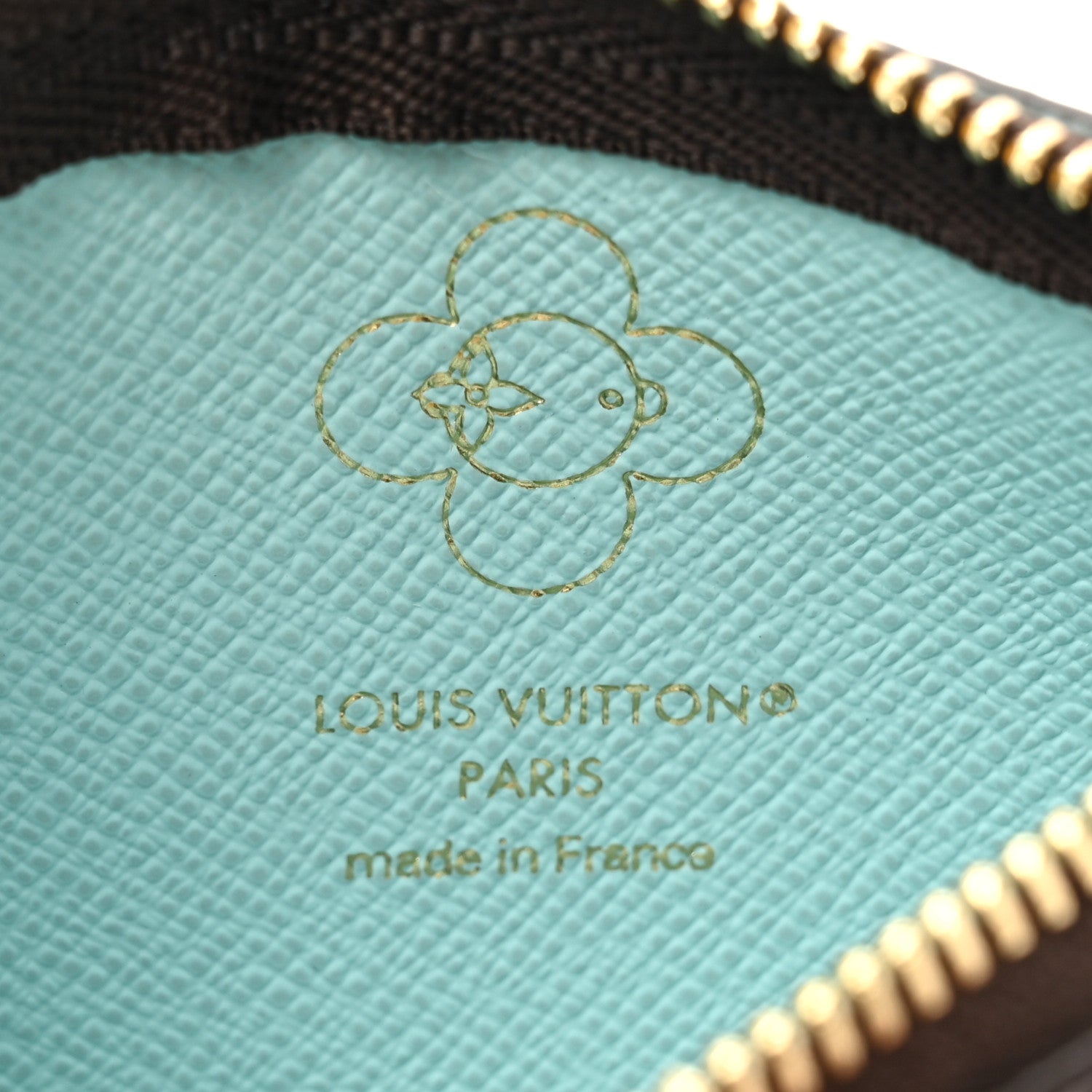 Louis Vuitton Monogram 2025 Christmas Animation Key Pouch Azur Frost 6 of 8