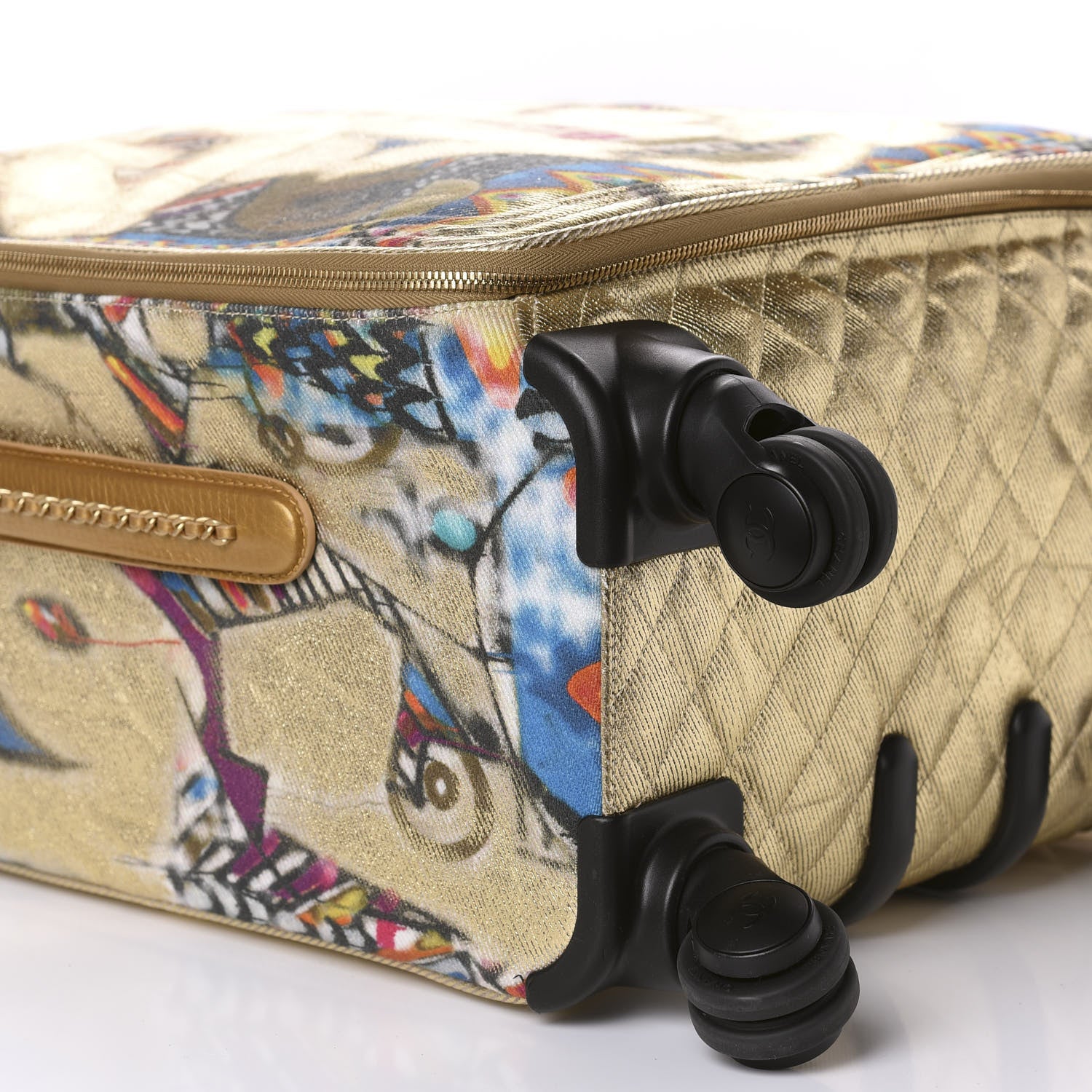 Chanel Graffiti Printed Canvas Street Spirit Trolley Multicolor 5 of 10