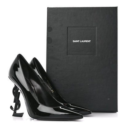 Saint Laurent Patent Calfskin Opyum 110 Pumps 35 Black 9 of 9