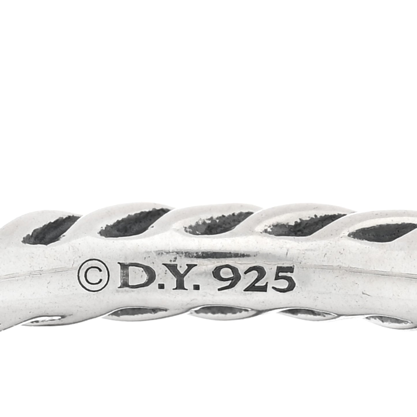 Sterling Silver Pave Diamond 8mm Element Ball Ring 52 6