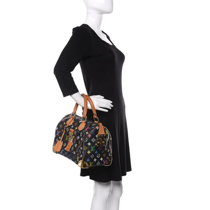 Louis Vuitton Monogram Multicolor Speedy 30 Black 2 of 20