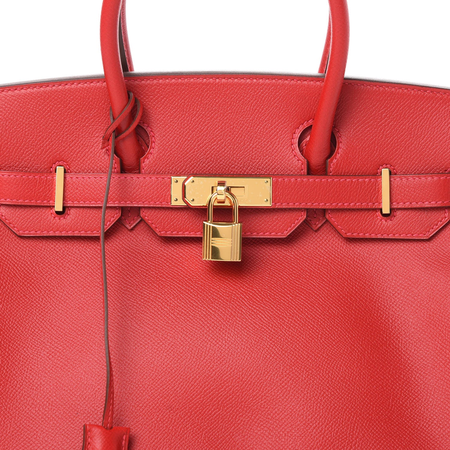 Hermes Epsom Birkin 30 Rouge Casaque 8 of 12
