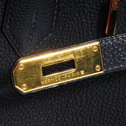 Hermes Togo Birkin 35 Indigo 10 of 28