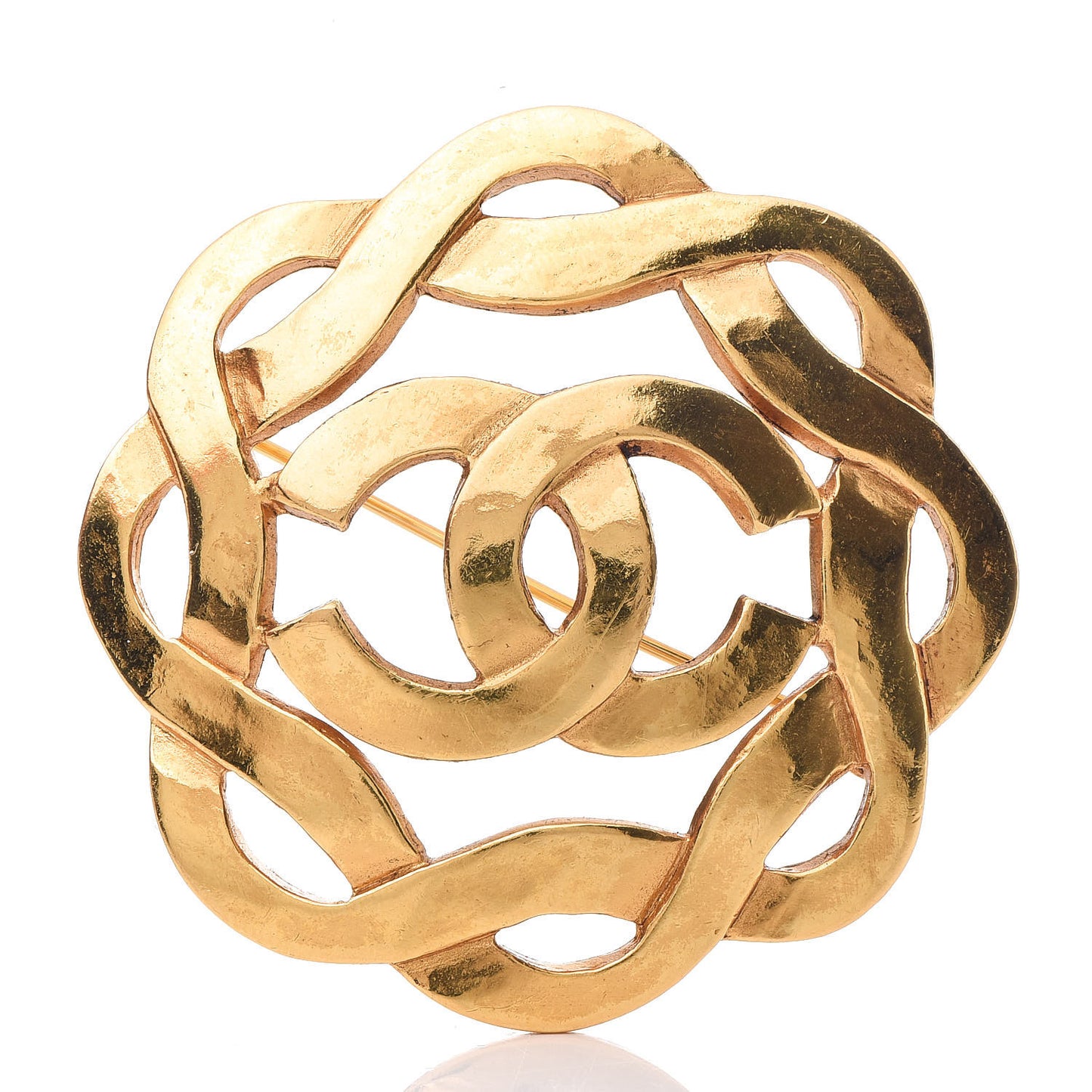 CC Brooch Gold