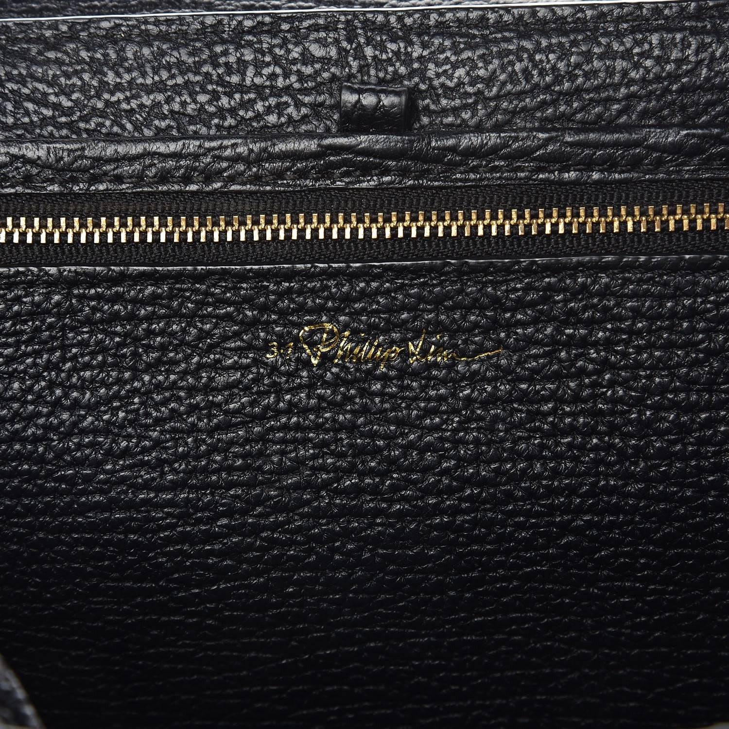 3.1 Phillip Lim 3.1 Textured Calfskin Medium Pashli Satchel Black 7 of 8