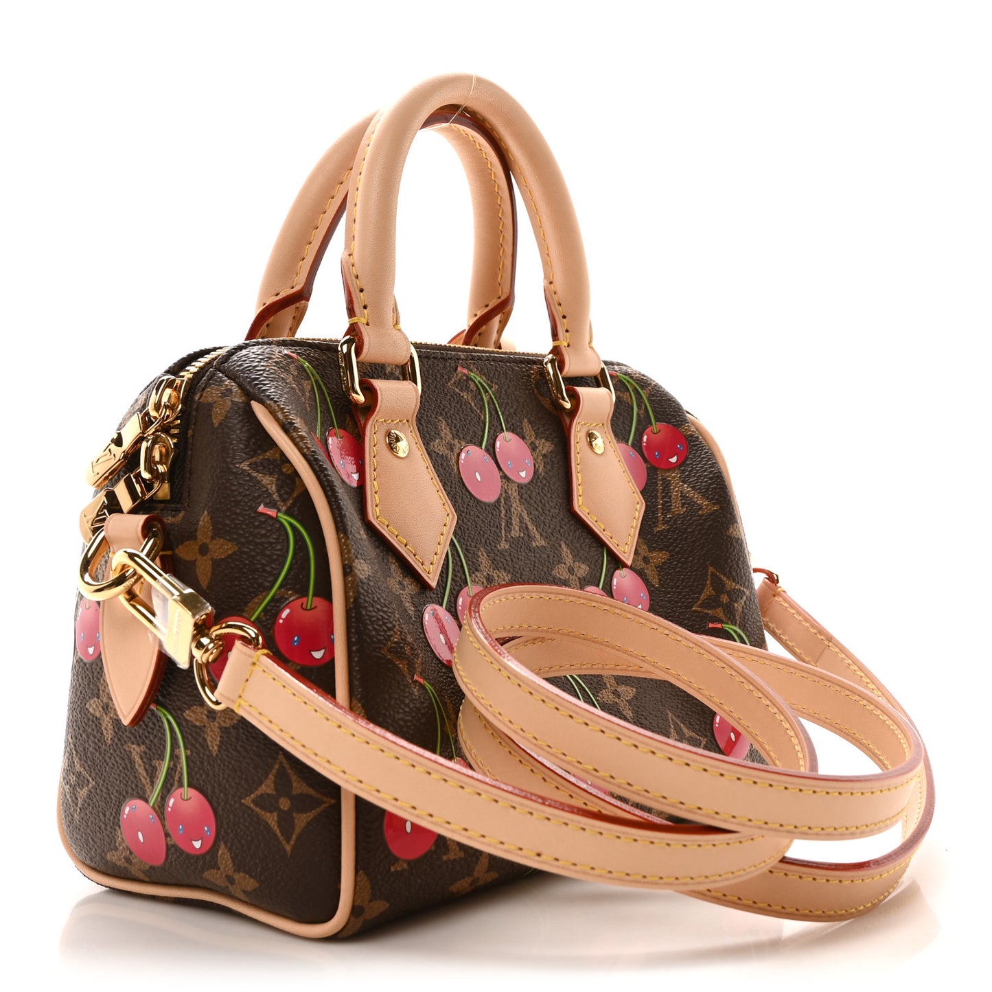 LV X TM Monogram Cerises Speedy Bandouliere 20