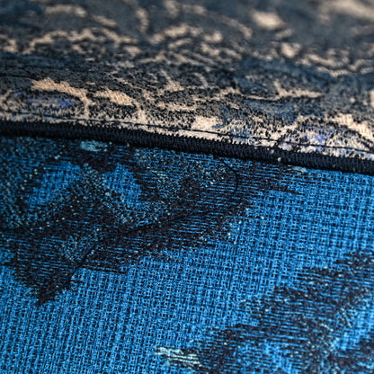 Christian Dior Canvas Embroidered Palm Tree Diorcamp Messenger Blue Multicolor 10 of 10