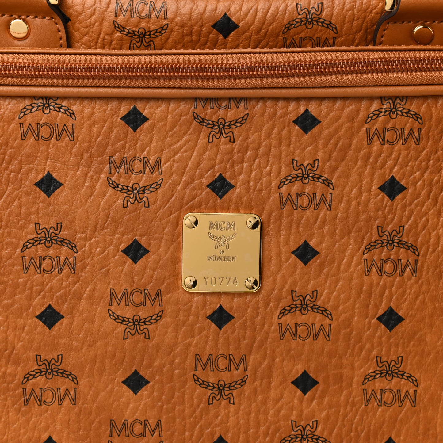 Visetos Large Golf Bag Cognac